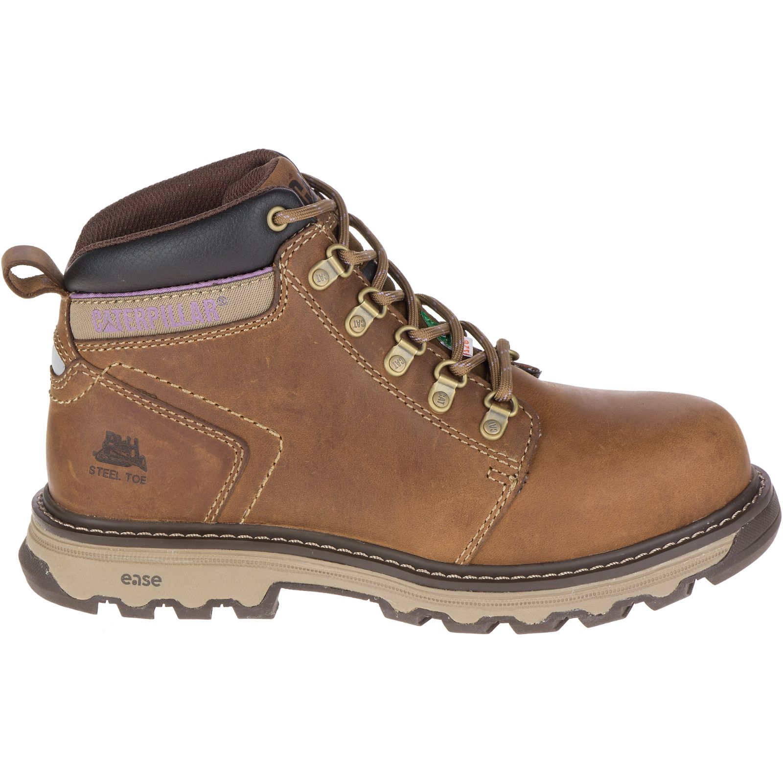 Caterpillar Ellie Csa Nt Philippines - Womens Work Boots - Dark Beige 93580ZDSL